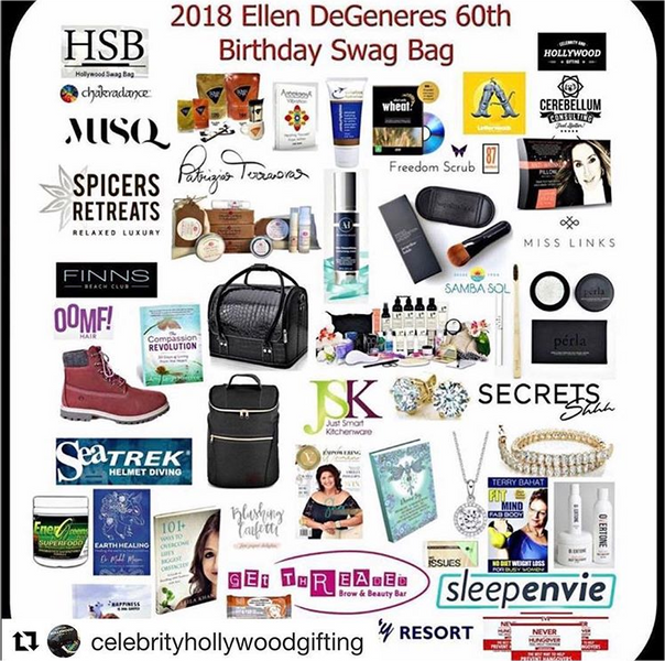 Secrets part of Ellen Degeneres 60th Birthday Swag