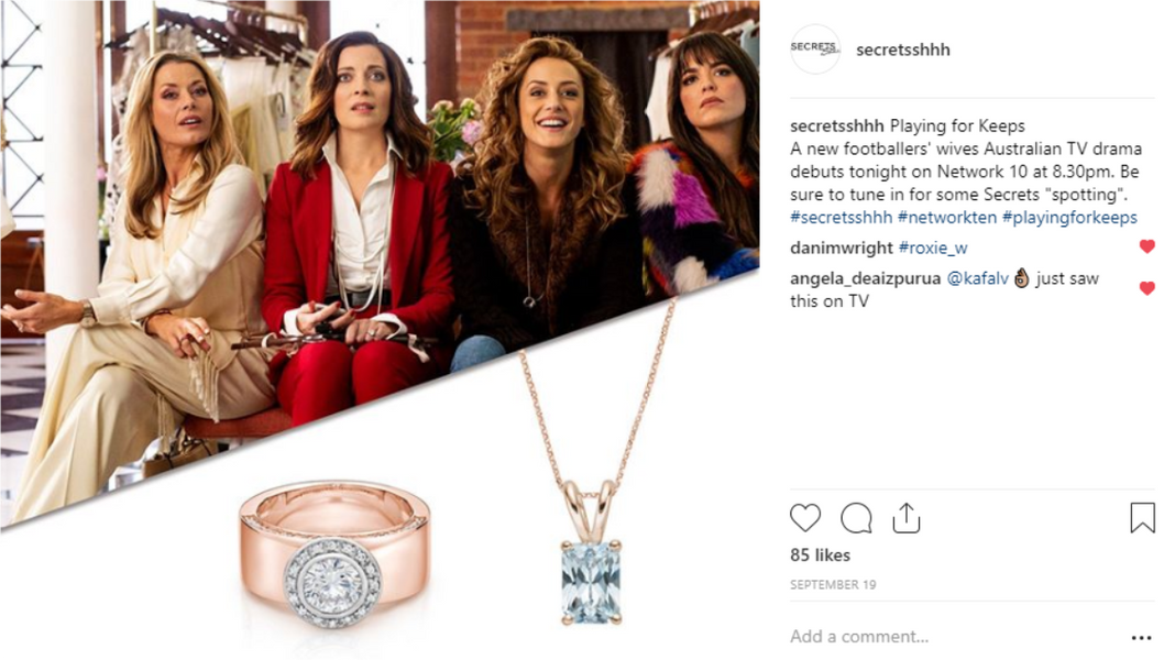 Playing For Keeps Premier on Channel 10