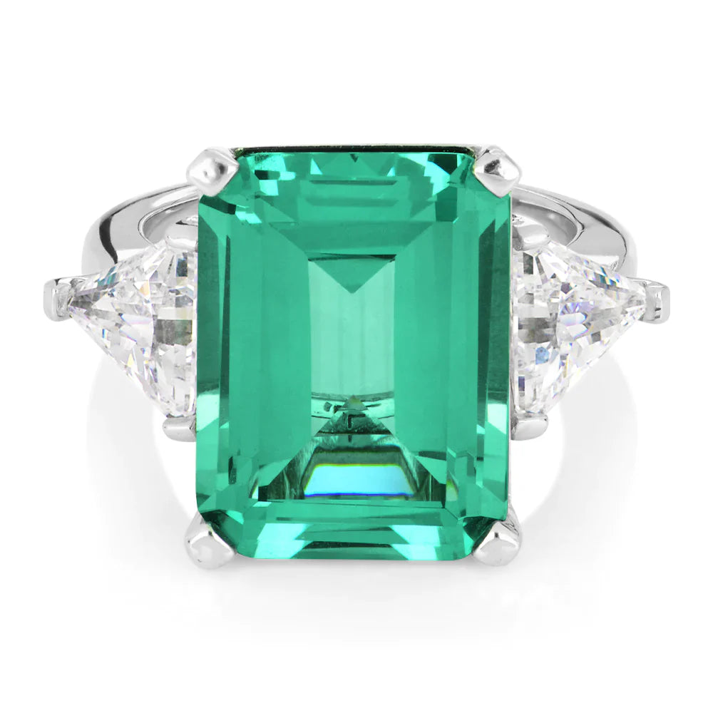 Gemstone Simulant Rings