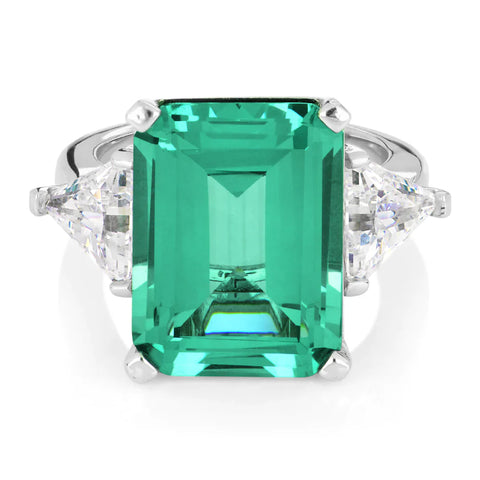 Gemstone Simulant Rings