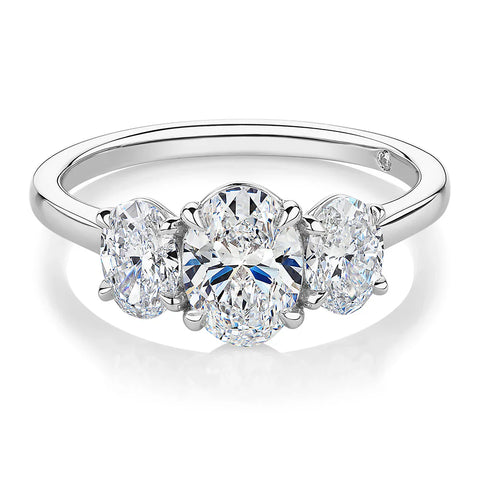 Three Stone Engagement Rings