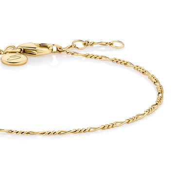 Bracelet in 18 carat yellow gold vermeil secondary view