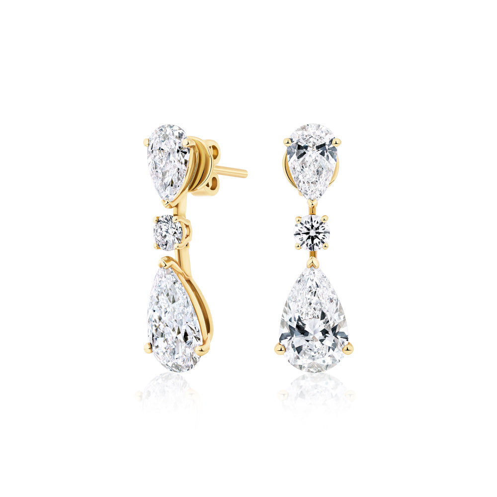 Lab Grown Diamond Earrings