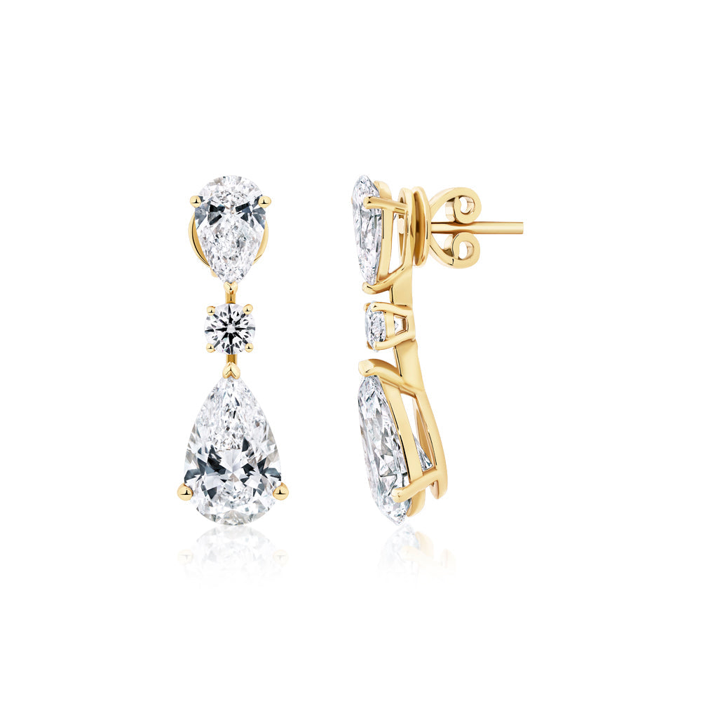 Lab Grown Diamond Earrings