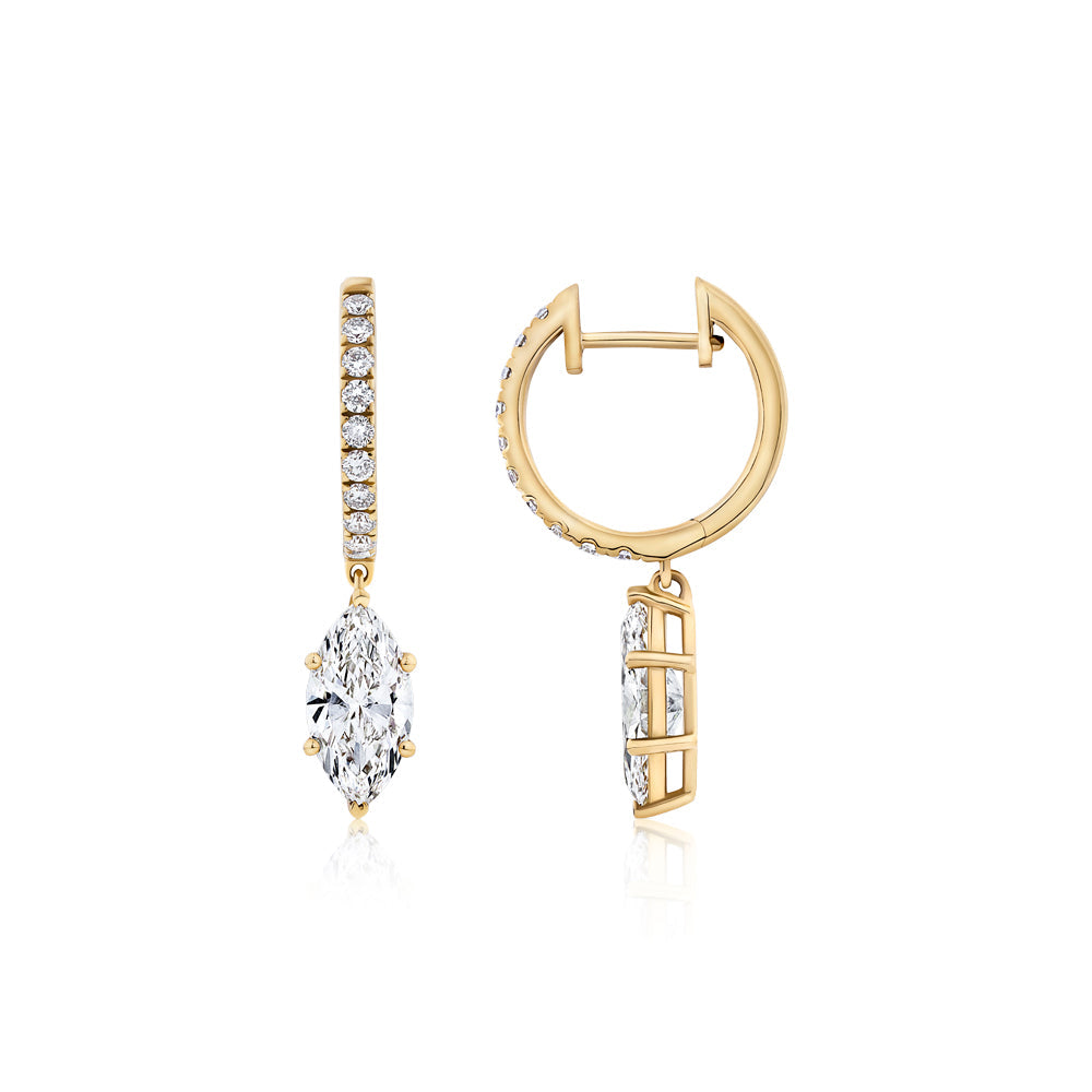 Lab Grown Diamond Earrings