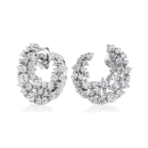 Cluster Earrings