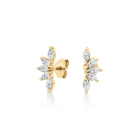 Gold Earrings January Sale