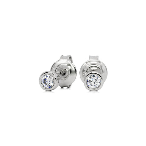 Bezel Sterling Silver Gift Set
