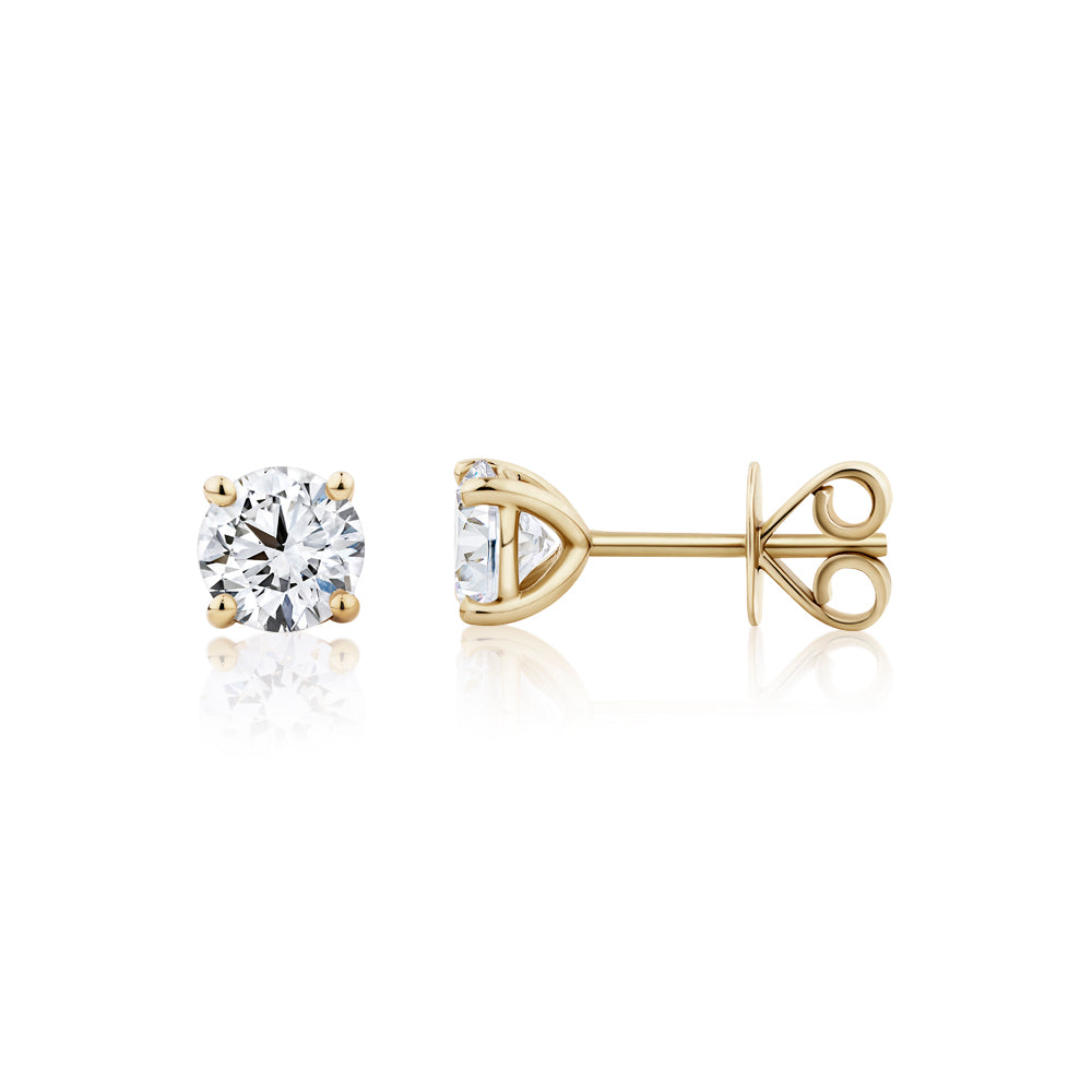 Lab Grown Diamond Earrings