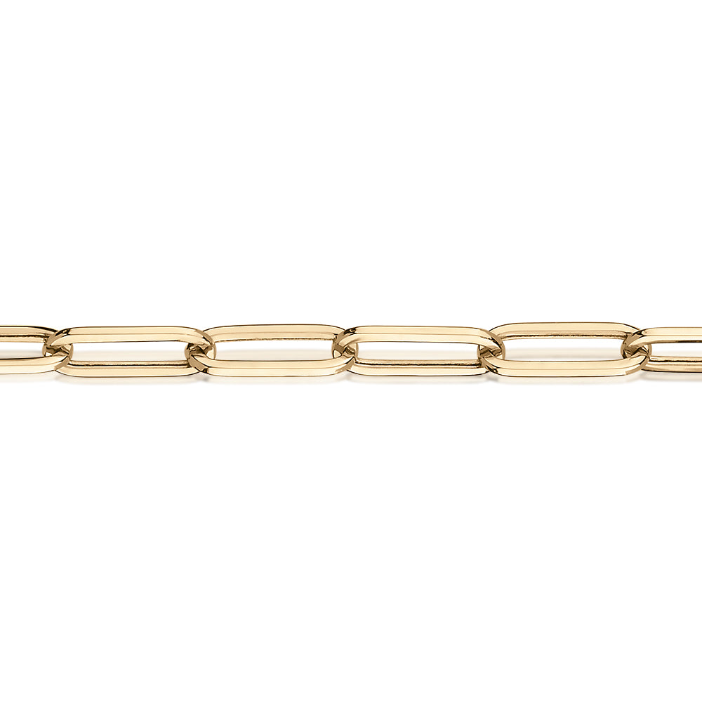 Necklace in 10 carat yellow gold