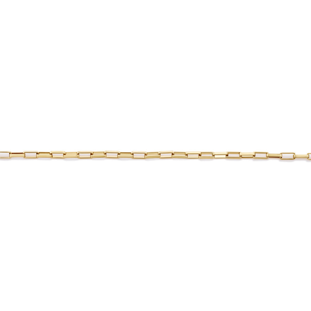 Necklace in sterling silver yellow vermeil