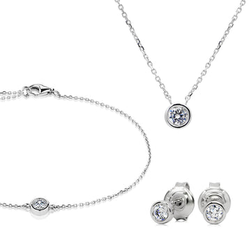 Bezel Set Signature Simulant Gift Set