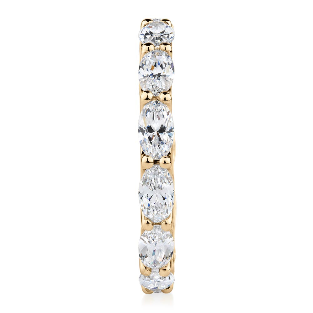 Oval Cut All-Rounder Ring in 10ct Yellow Gold