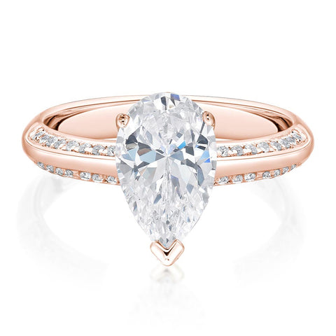 Pear Shaped Rings