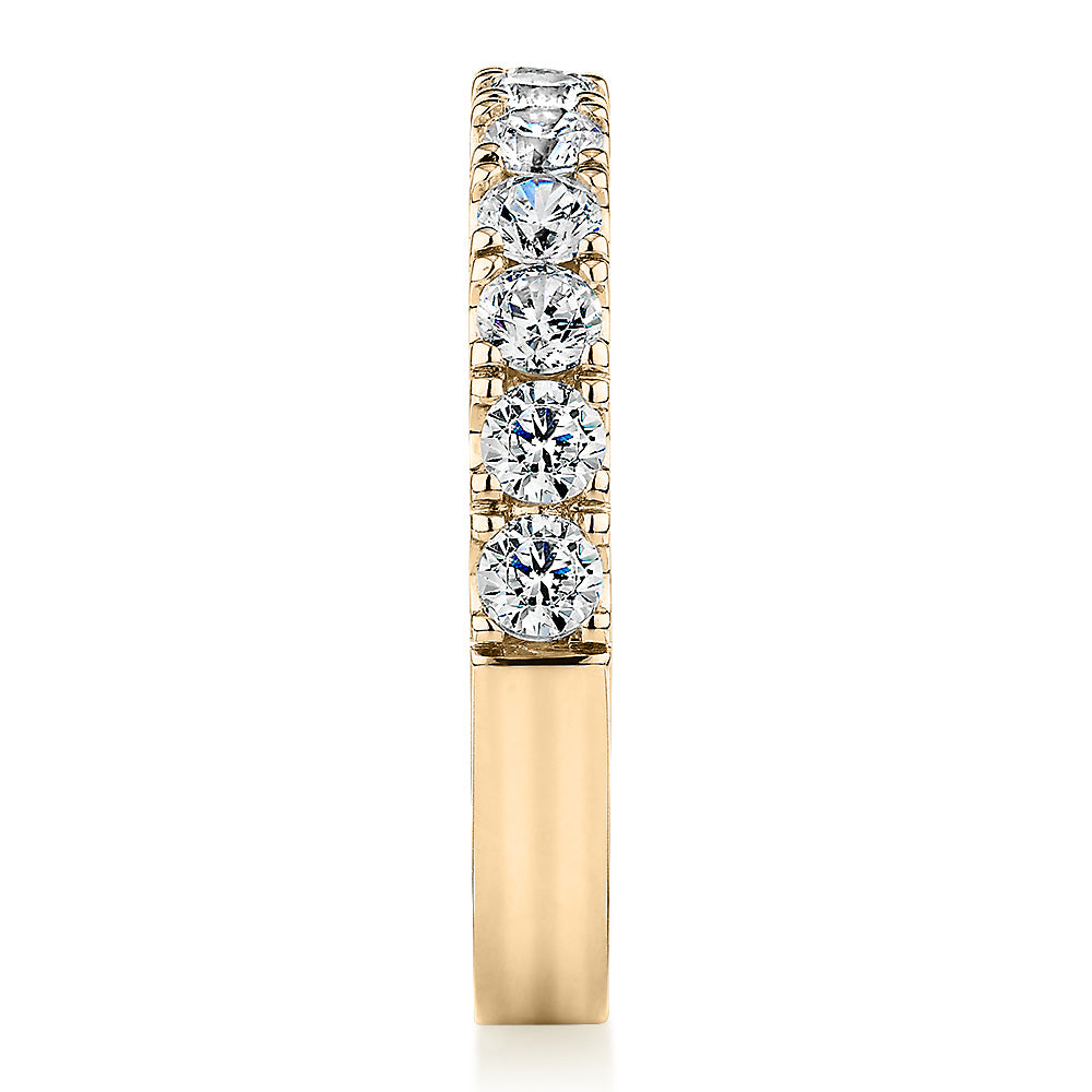 Wedding or Eternity Band - 0.88 Carats Diamond Simulants - Secrets Shhh ...