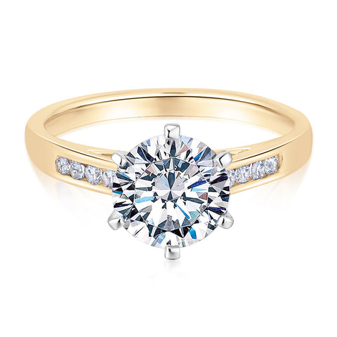Round Brilliant Cut Rings